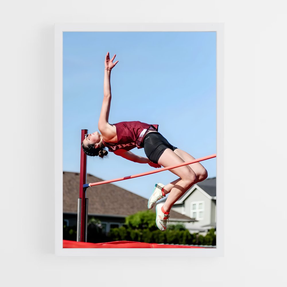 Poster Saut de Grâce – affiche Athlétisme (vue 3)